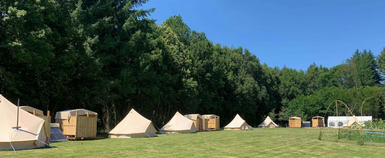 Au Pre Fleuri Eco Glamping Le Lindois Exterior foto