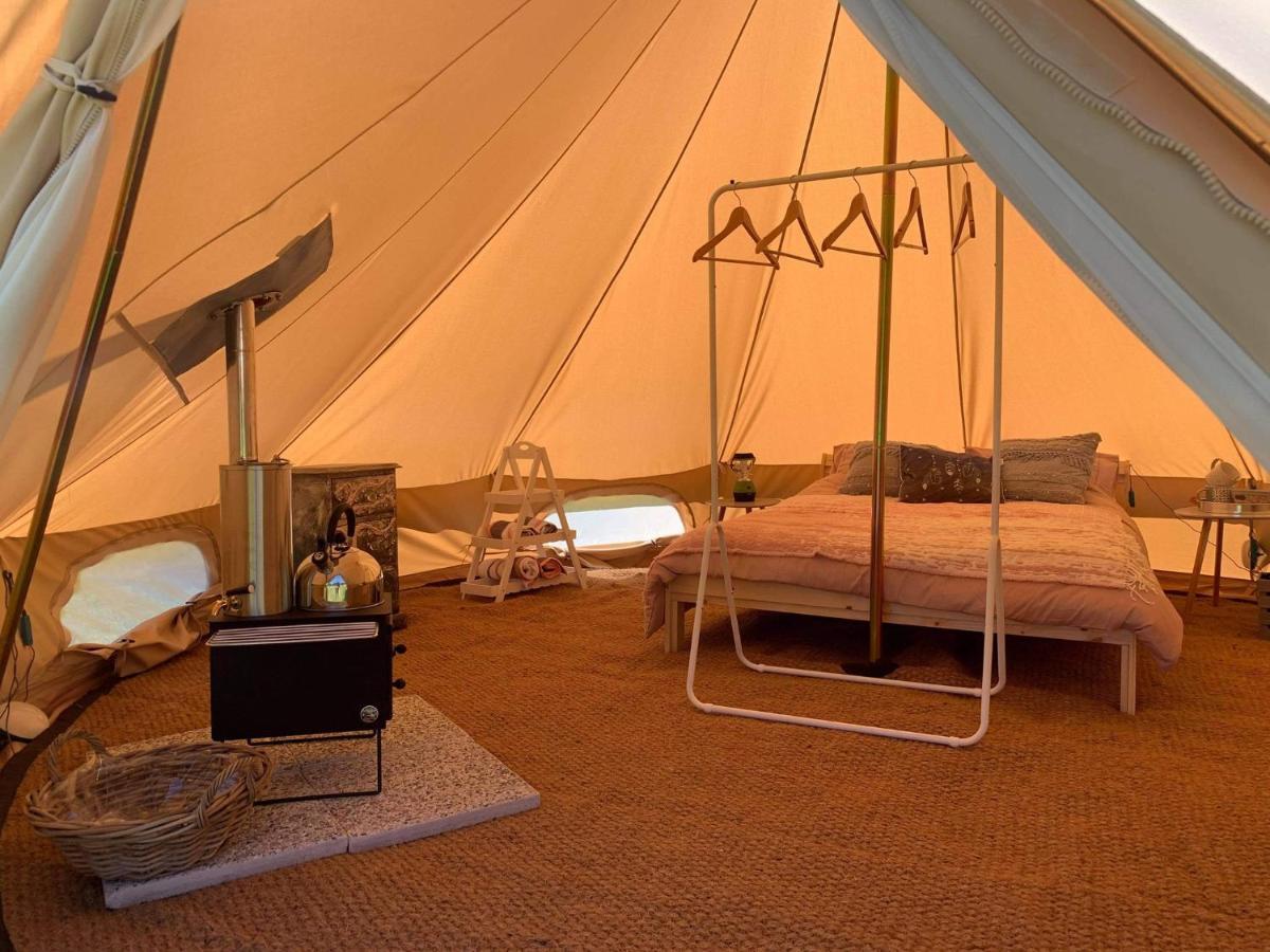 Au Pre Fleuri Eco Glamping Le Lindois Exterior foto