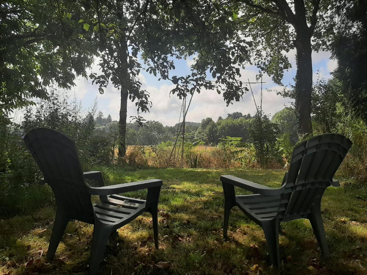 Au Pre Fleuri Eco Glamping Le Lindois Exterior foto