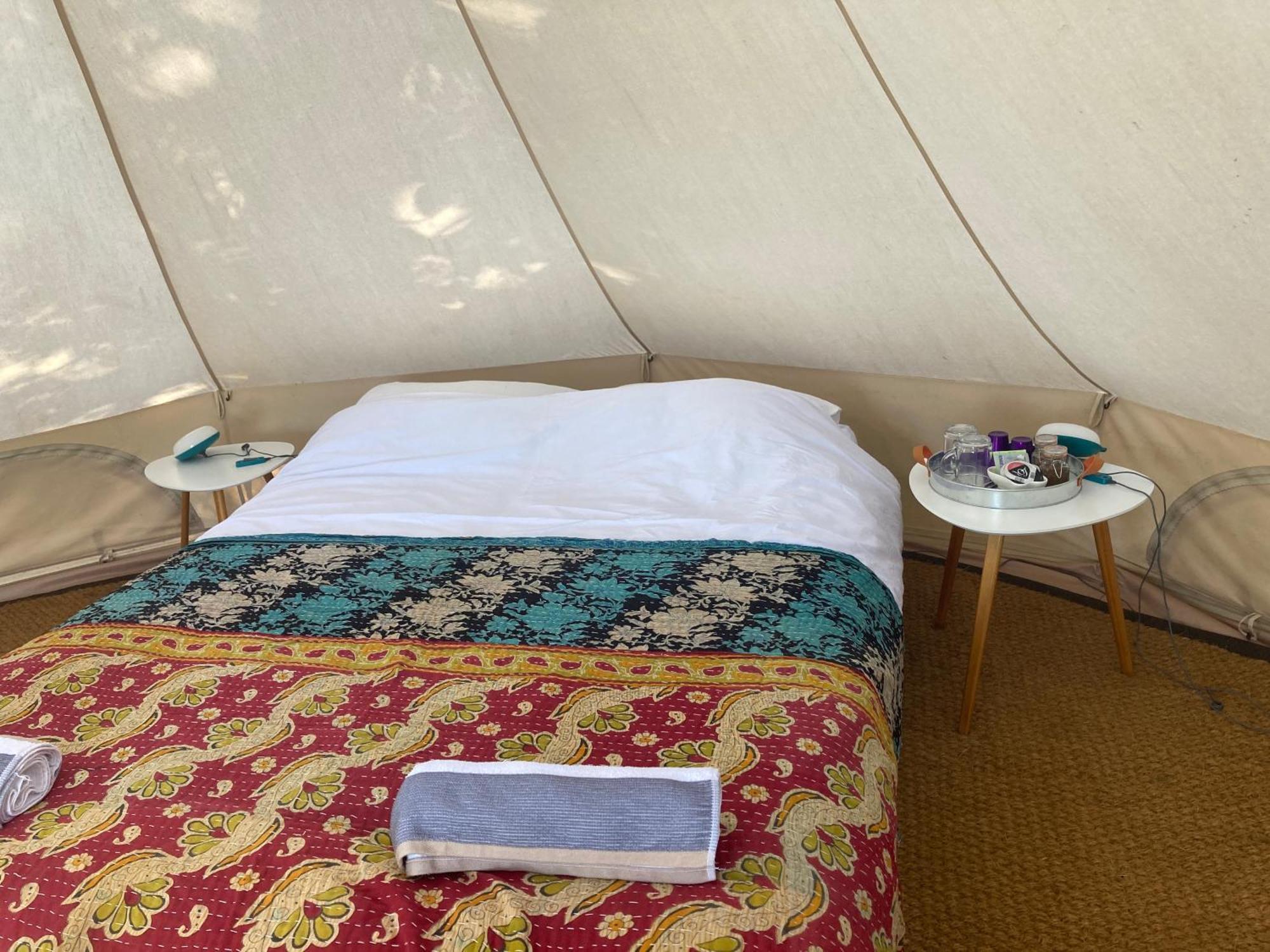 Au Pre Fleuri Eco Glamping Le Lindois Exterior foto